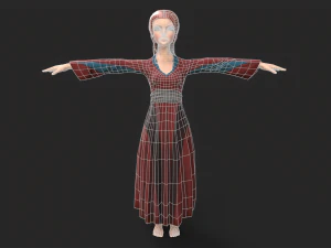 cartoon character 3D Model