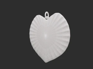 love gold necklace 3D Model
