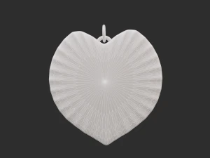 love gold necklace 3D Model