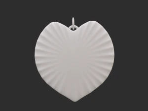 love gold necklace 3D Model