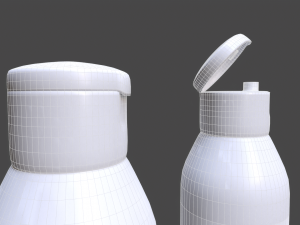 bottle product Modèle 3D