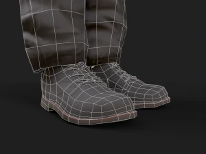 cool boy rigged character 3D Model