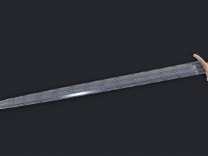 sword Model 3D