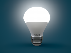 led light bulb Modello 3D