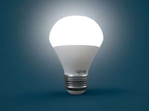 led light bulb Modello 3D