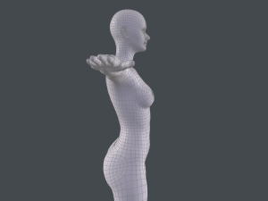female basemesh Model 3D