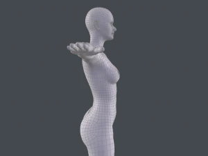 female basemesh 3D Model