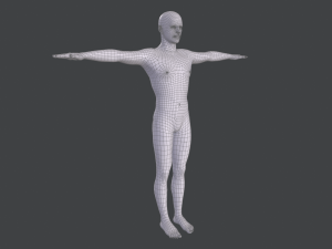 male base mesh Model 3D