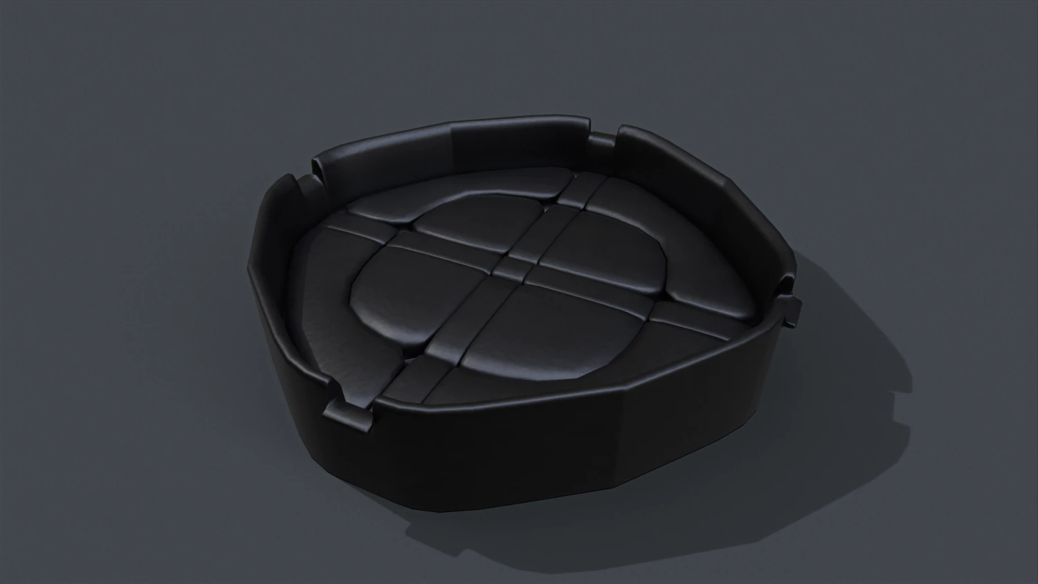 ashtray 3D Model .c4d .max .obj .3ds .fbx .stl .blend