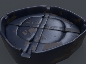 ashtray Modelo 3D