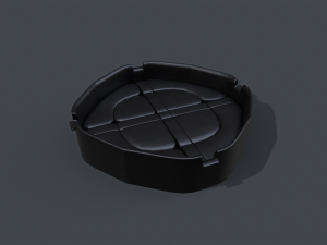 ashtray Modelo 3D