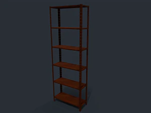 Metal Shelve 3D Model