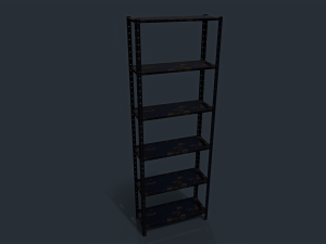 Metal Shelve 3D Model