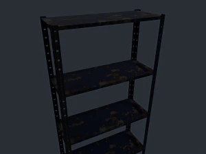 Metal Shelve 3D Model