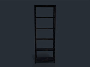 Metal Shelve 3D Model