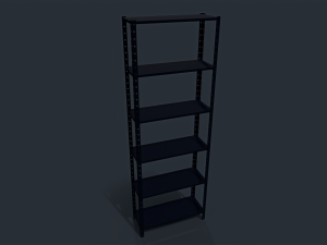 Metal Shelve 3D Model