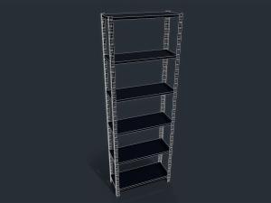 Metal Shelve 3D Model