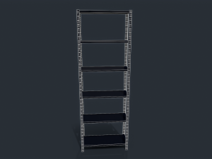 Metal Shelve 3D Model