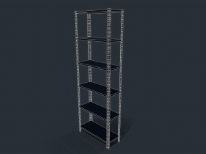 Metal Shelve 3D Model