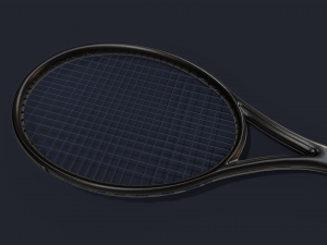 Tennis Racket 3D Model