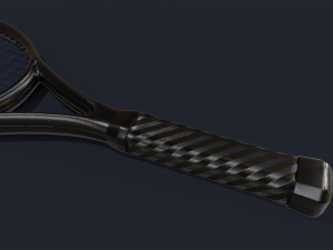 Tennis Racket 3D Model