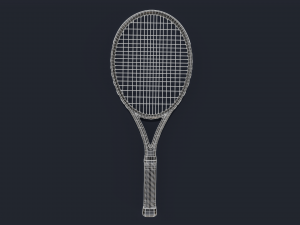 Tennis Racket 3D Model