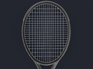 Tennis Racket 3D Model