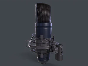 Mikrofon Studio Model 3D