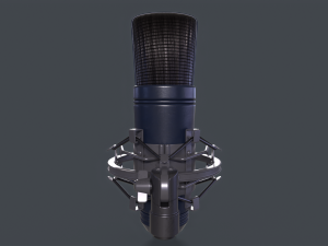 Studio Microphone 3Dモデル