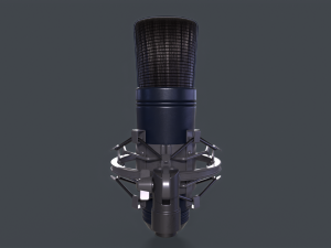 Studio Microphone 3Dモデル