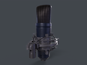 Studio Microphone 3Dモデル