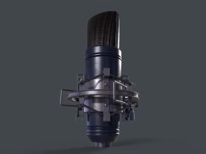 Studio Microphone 3Dモデル