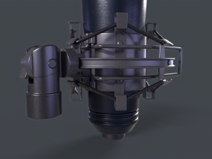 Studio Microphone 3Dモデル