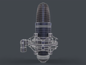 Studio Microphone 3Dモデル
