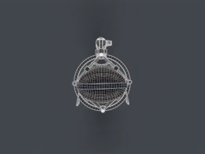 Studio Microphone 3D Model