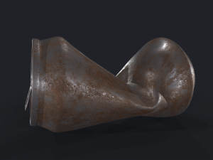 Tincan Crushed Model 3D