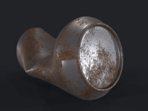Tincan Crushed Model 3D