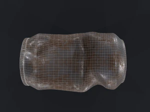Tincan Crushed 3D Model