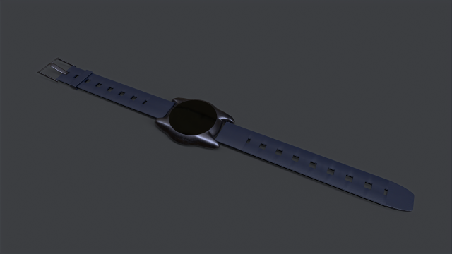 Smart Watch Beta 3D Model .c4d .max .obj .3ds .fbx .stl .blend 