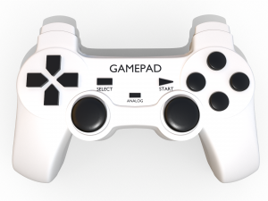 Gamepad Model 3D
