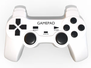 게임패드 3D 모델