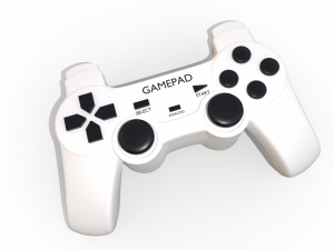 Gamepad Model 3D