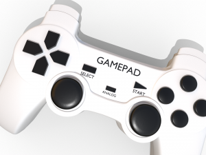 Gamepad Model 3D