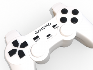 Gamepad Model 3D