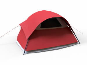 Camping Tent 3D Model
