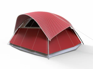 Camping Tent 3D Model