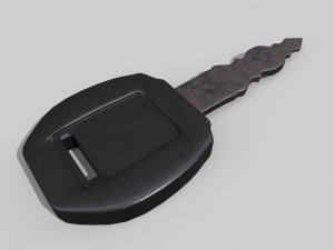 Vehicle Key Model 3D