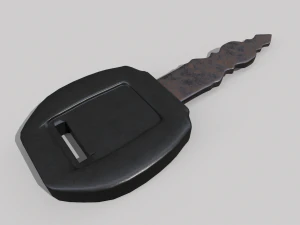 Vehicle Key 3D Model