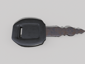 Vehicle Key Model 3D
