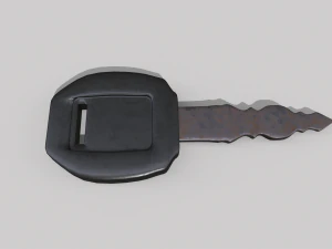 Vehicle Key 3D Model
